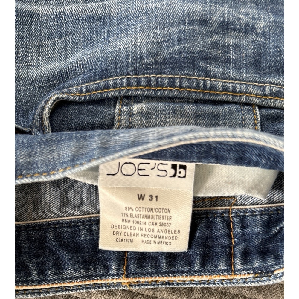 Lot of 2 Joe's Jeans Women's 31 Denim Shorts - Medium & Light Wash Stretch Lot - Picture 8 of 11